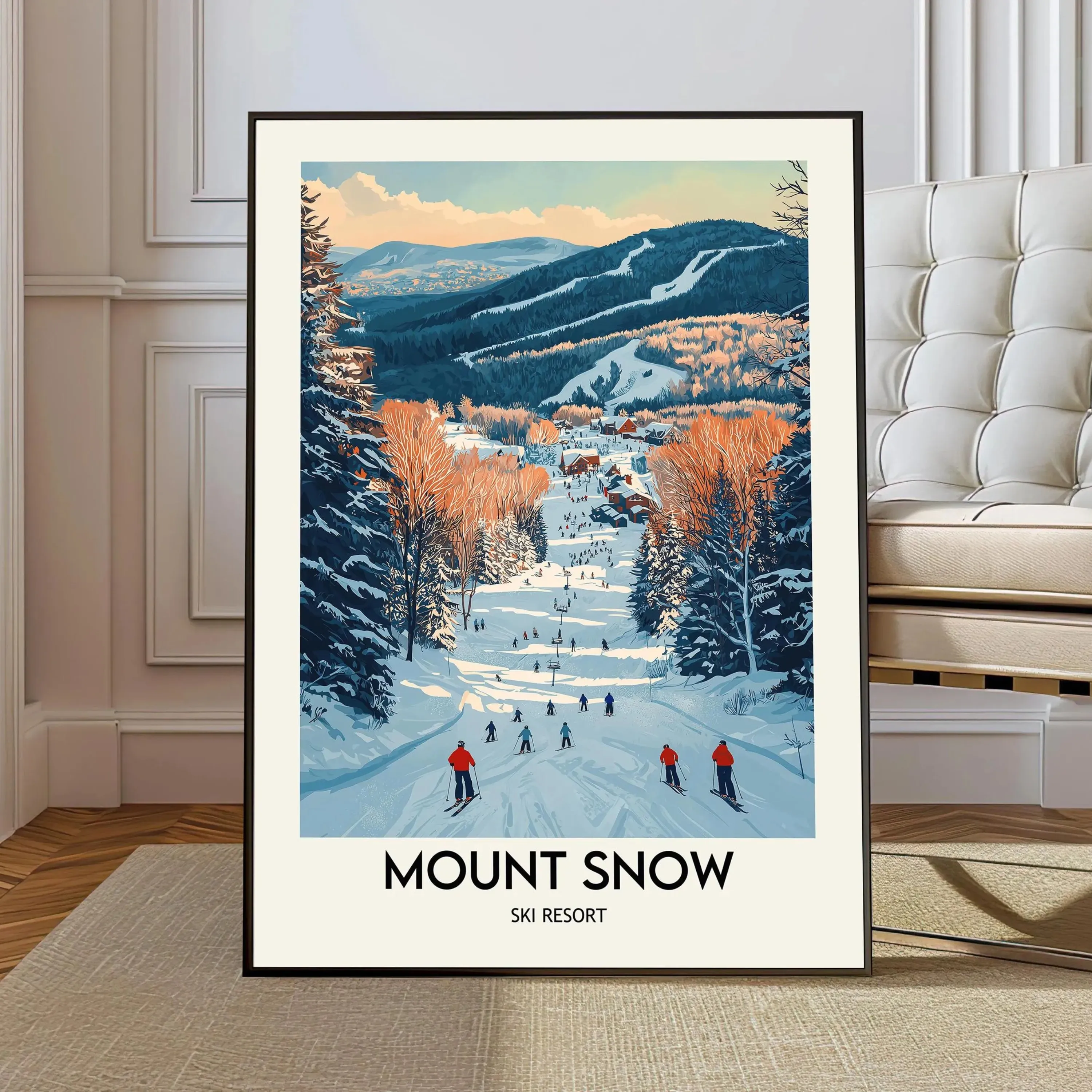 스키 리조트 포스터 텔루라이드 쿠르슈벨 위슬러 여행 벽 - Home Decor Canada 리뷰 및 가격