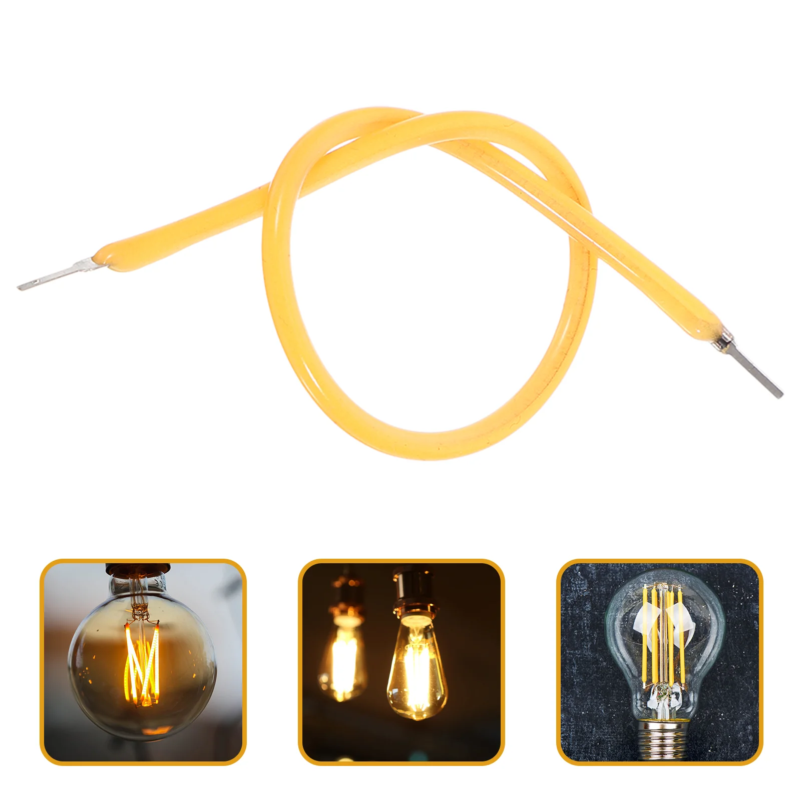 6 Pcs Retro Soft Filament Bulb LED Light Fixture Diodes Flexible Incandescent Lamp