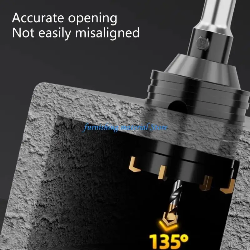 

Y5GD Concrete Hole 30mm-70mm Diamonds Drill Bit for Masonry Concrete Hard Stone Brick Drill Shank