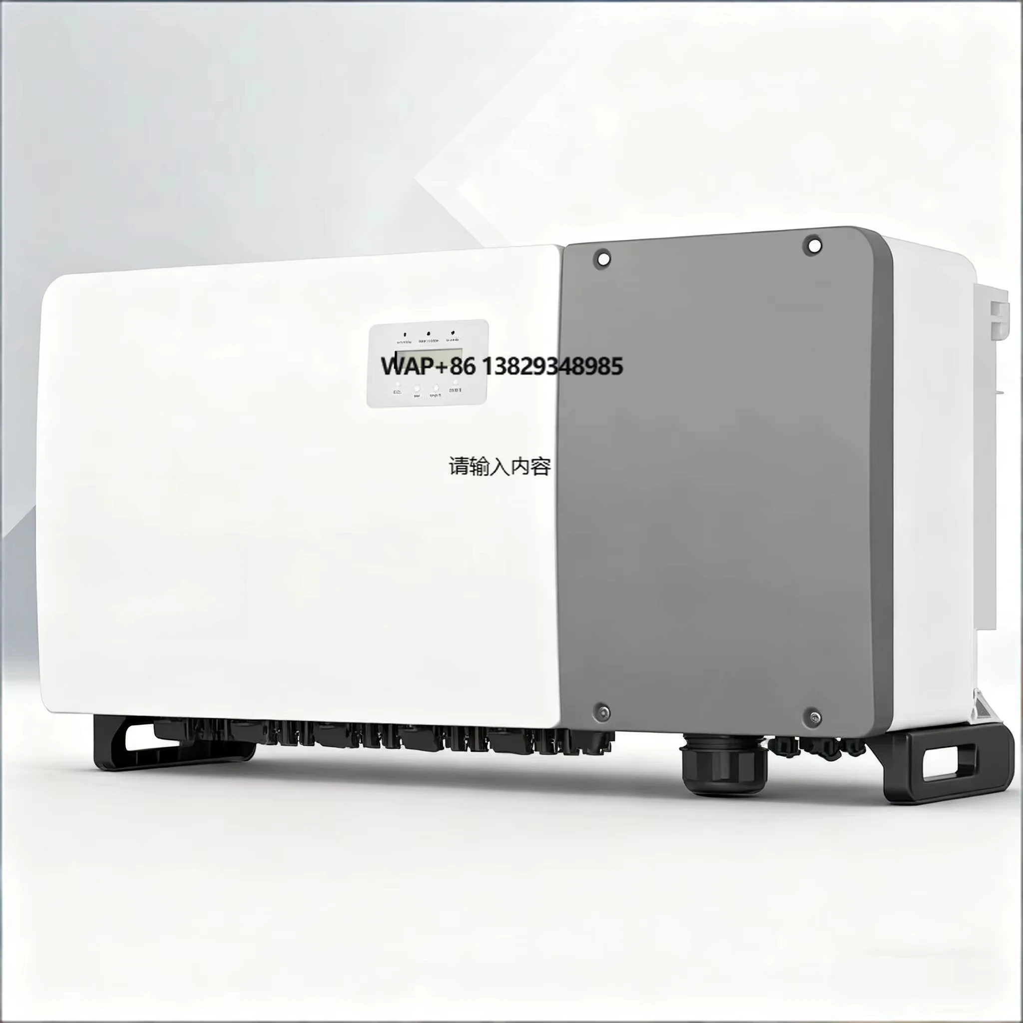 S6-GC125K Hybrid Inverter 125kw Three-Phase Solar On-Grid for Solar System IP66 for Home Commercial Use