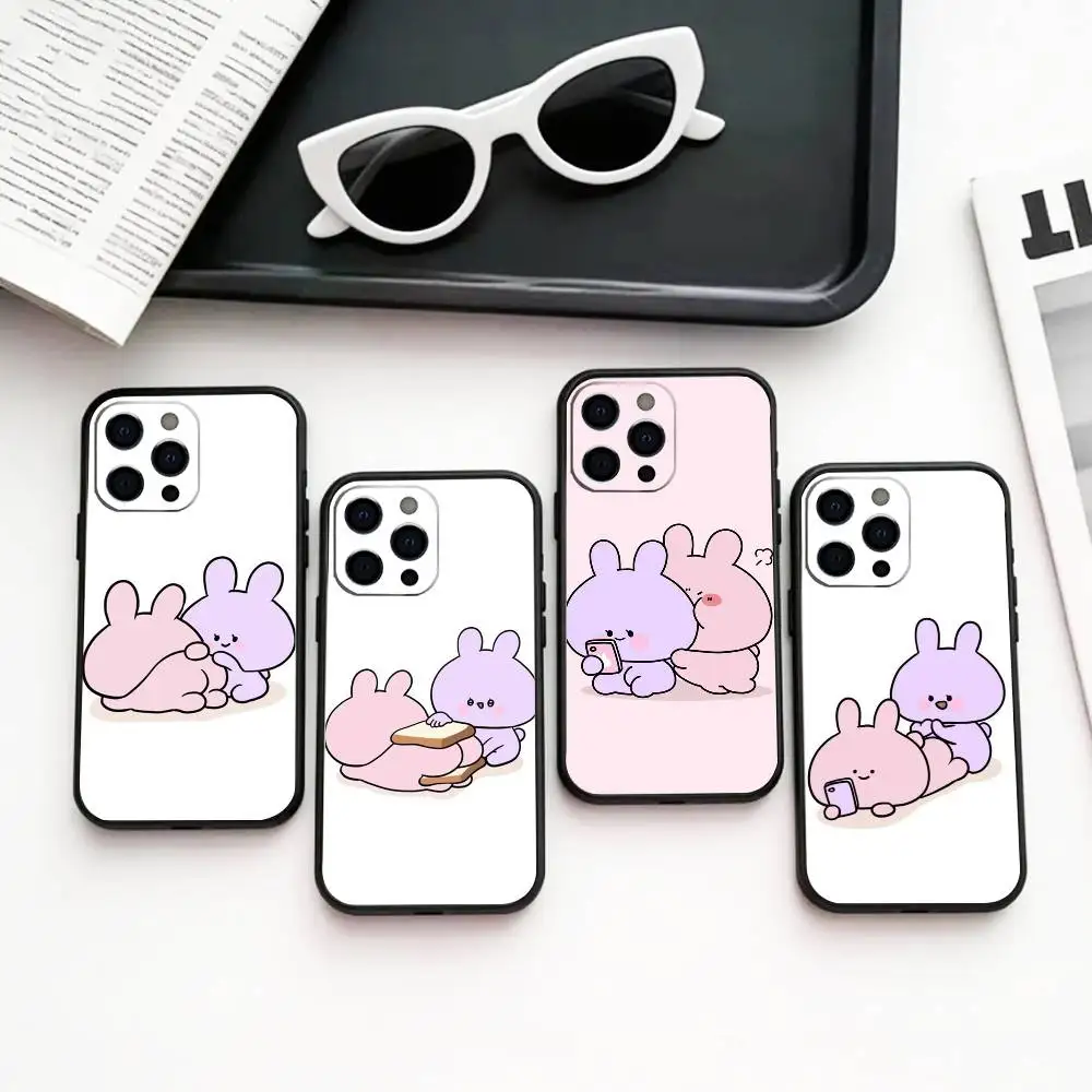 

C-Cute A-Asamimichan Phone Case Silicone Soft For IPhone 17 16 15 14 13 12 11 X XR Plus Pro Max Plus