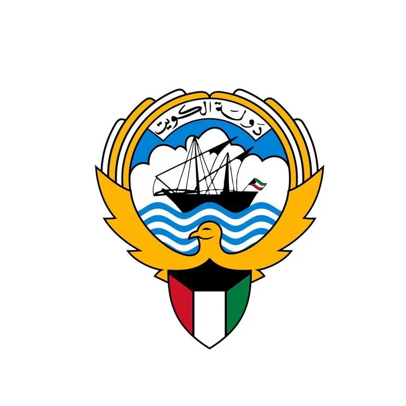 

Funny Kuwait Flag Shield Car Sticker Coat Of Arms Car Body Decal