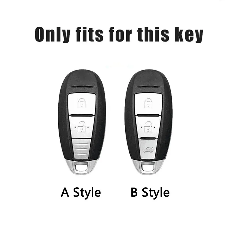 Car Remote Key Case Cover Shell For Suzuki Vitara Swift Ignis Kizashi SX4 Baleno Ertiga Samurai S-Cross Auto Keyless Accessories