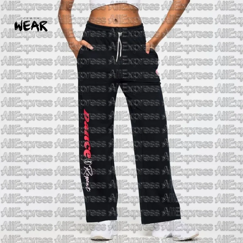 

ZW Fitness Sportswear Yoga Casual Hot Selling Loose Wide Leg Pants Long Pants