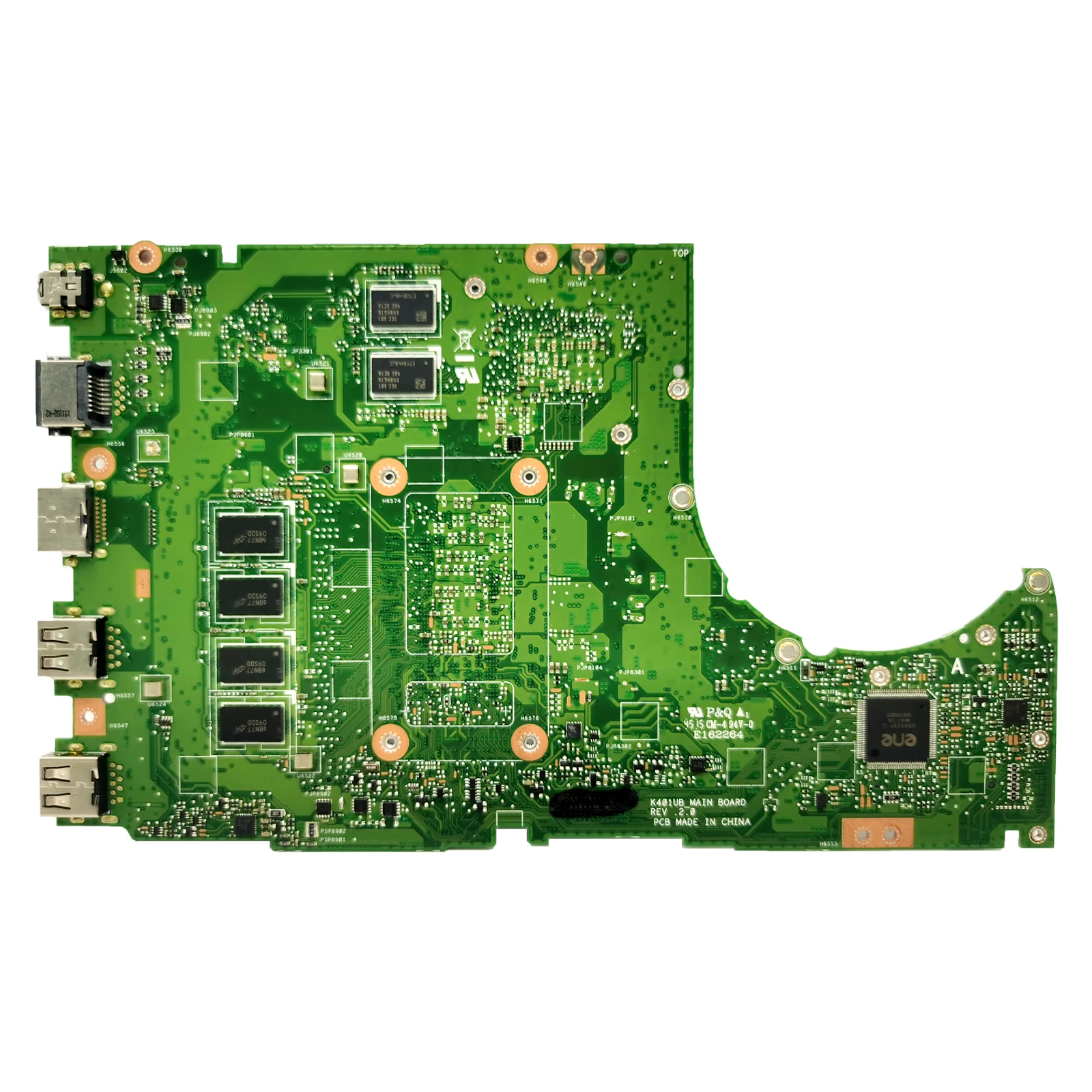 K401UB Laptop Motherboard For ASUS K401UQ A401U K401UQK A401UQ V401UQ V400U Mainboard 4G 8G RAM I3 I5 I7 6th 7th Gen V2G DDR4