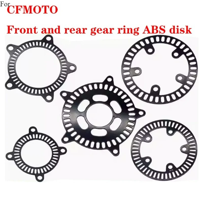 Placa de inducción original CFMOTO, anillo de dientes delantero y trasero, placa ABS