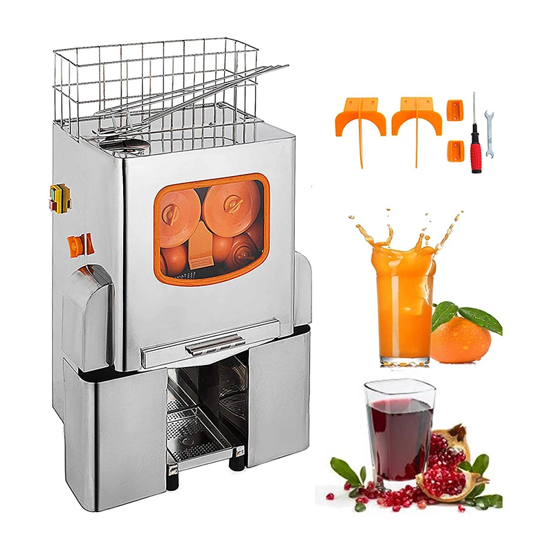 

Commercial Juicer Machine Lemon Garnet Squeezer 120W Electric High Yield Orange Juice Machine for Food Truck Restaurant