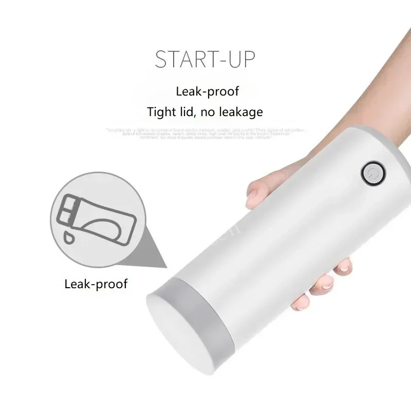 Portable Mini  Kettle Water Thermal Heating Boiler Travel Stainless Steel Tea Pot Coffee Milk Boiling Bottle Health Pot