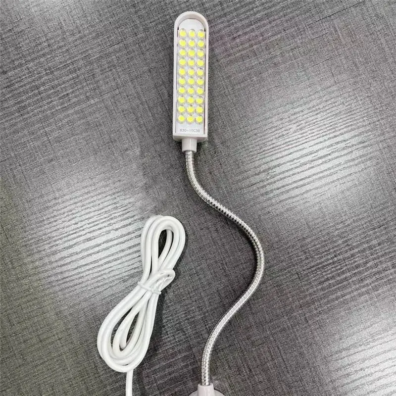 [NEW!A93G】 30 LED Industrial Sewing Machine Lighting Lamp Work Light 360° Flexible Gooseneck Industrial Lights