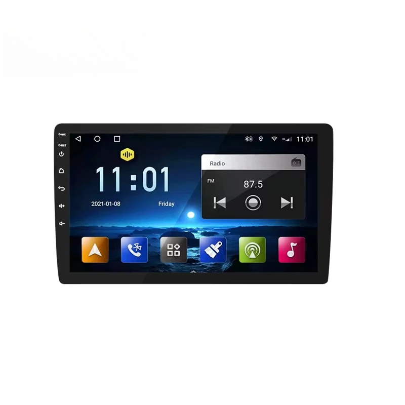 Reprodutor de carro Topway TS10 Android 10.0 com câmera de 7 polegadas 4gb 32gb 360