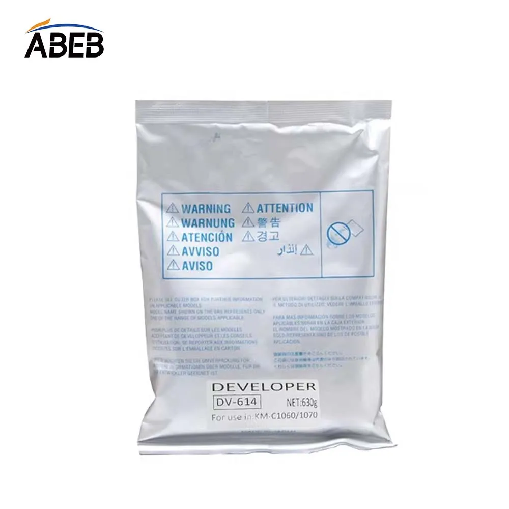 630g DV614 Developer Powder For Konica Minolta C1060 C1070 C3070 C3080 C4065 C4060 4070 4080 C71HC C7090 C7100 OEM Carrier