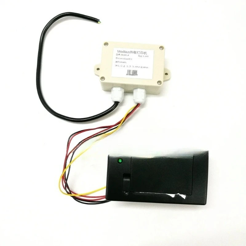 طابعة حرارية 485 طابعة صناعية تعمل باللمس PLC طابعة QR رمز الباركود البيانات ضرب