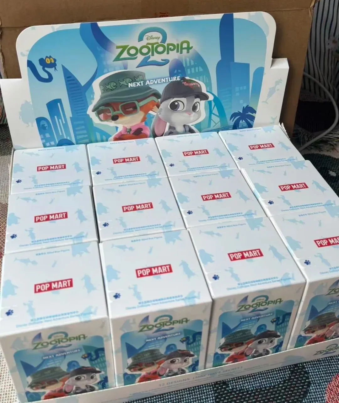 NEW POPMART DISNEY ZOOTOPIA NEXT ADVENTURE Series Blind Box Toys Kawaii Anime Action Figure Surprise Box Girls Trendy Xmas Gift