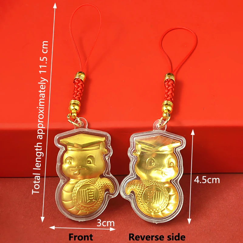 2025 год змеи Новый мультяшный Змеиный брелок ремешок Ремешок Сумка Очаровательное украшение подарок