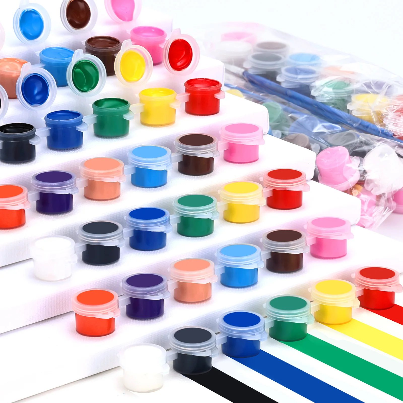 3 مللي ، صبغة أكريليك لفن الطلاب ، لوحة جرافيتي ، صبغة يدوية ، جدران مرسومة يدويًا ، 12 لونًا ، بيع بالجملة