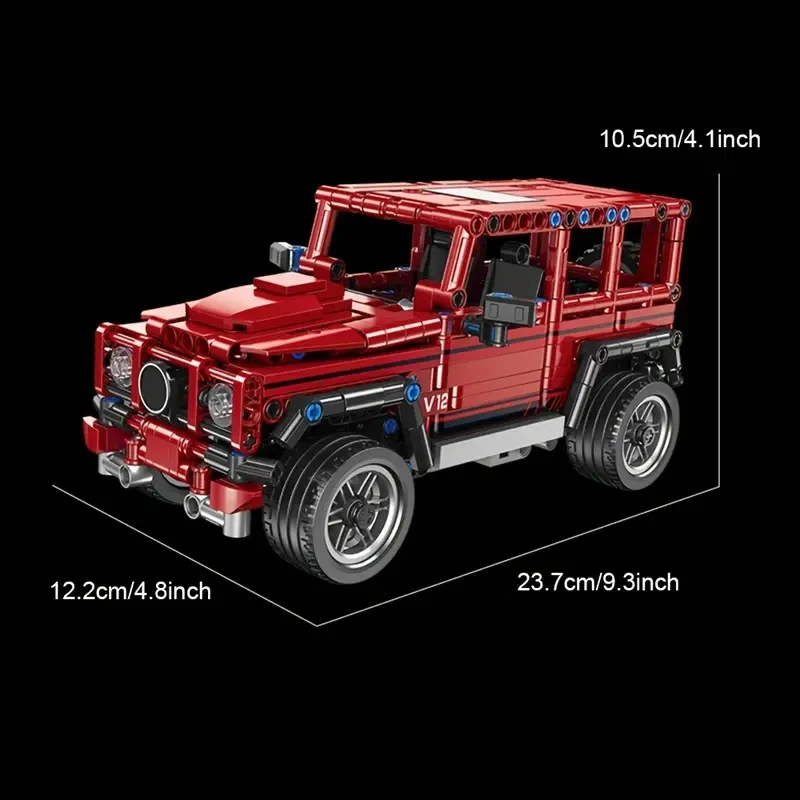 Remote Control Off Road Vehicle Building Blocks RC Car Assemble Model Bricks Children\'s Educational DIY Toys Boy Birthday Gifts