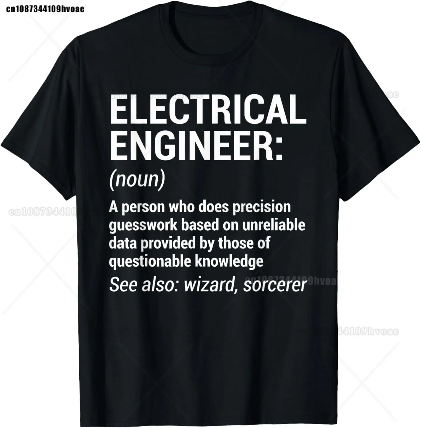 Electrical Engineer Definition Funny Engineering T-Shirt