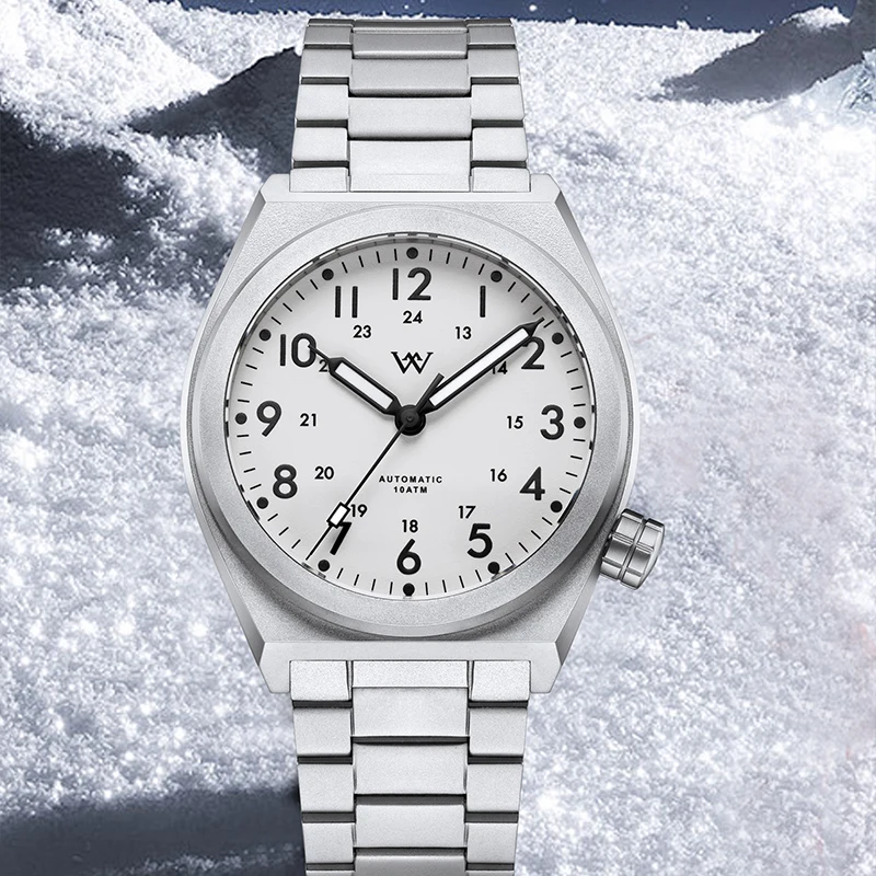WM Watch automatic watch Mechanical Movement 2565 100-meter water resistance sapphire crystal 316L stainless stee WM216M