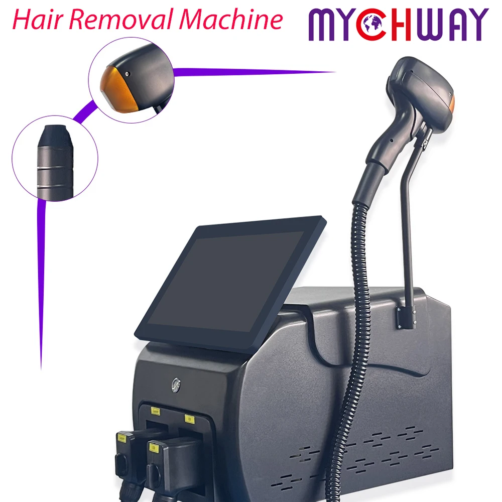 2 In 1 Pro Laser Hair Removal Machine For Hair Tattoo Removal Skin Rejuvenation