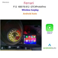 Wireless CarPlay Module For Ferrari 488 F12 488 F8 812 GTC4 Protofino Android Auto mirror link AirPlay Car Play function