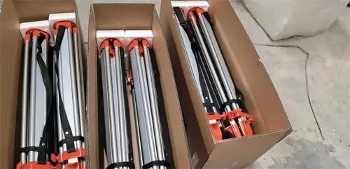 Hot Selling Wooden Survey Tripod Single Lock Double Lock Auto Level Gps Rtk Total Station