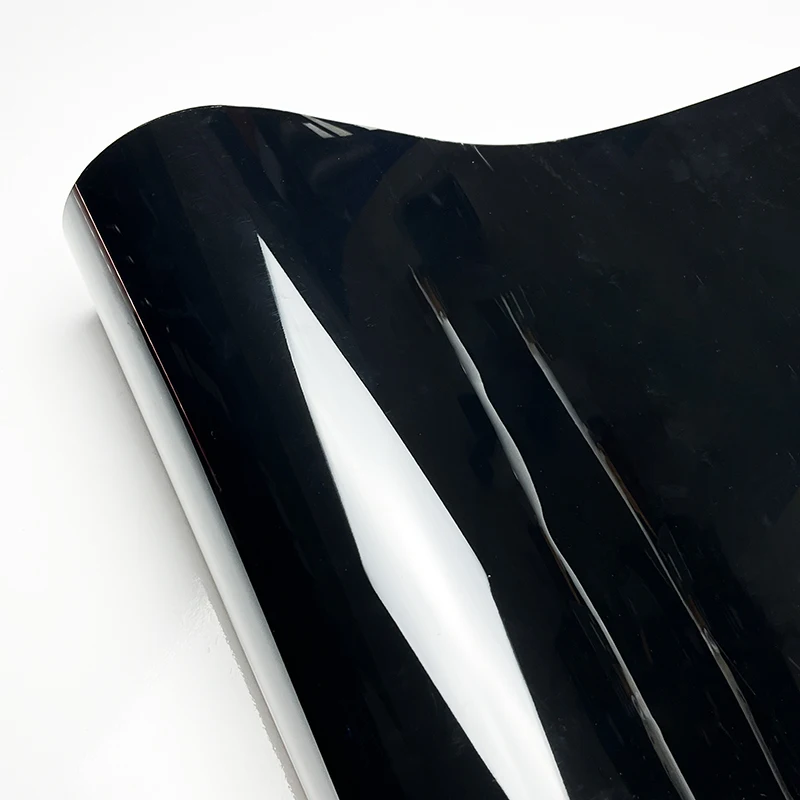 

ПЭТ ультра глянцевая черная виниловая пленка для фортепиано с воздухом самоклеящаяся автомобильная упаковка мотоцикл DIY наклейка наклейка