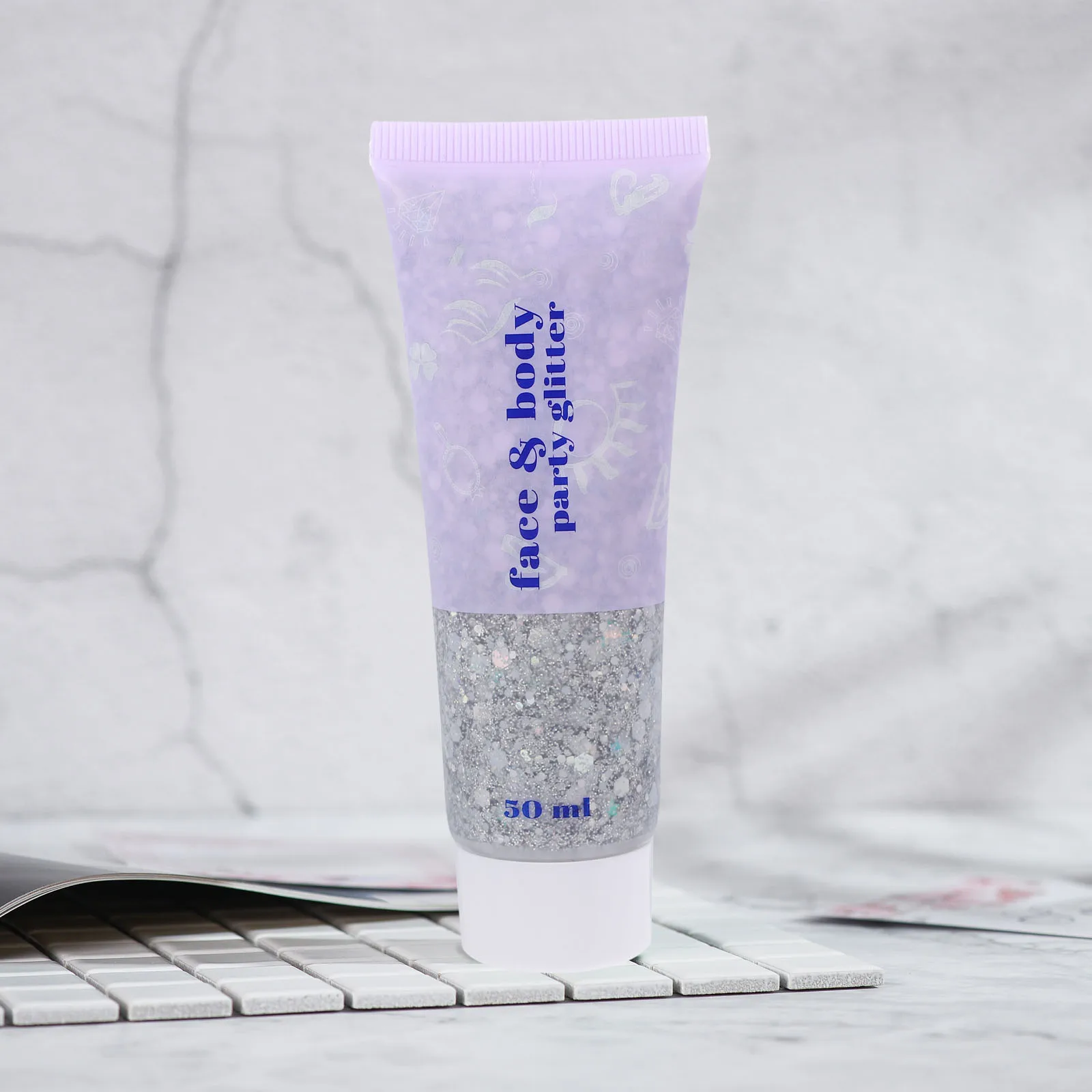 

50Ml Face Liquid For Women Festival Makeup Gel Shiny Hair Arm Leg Nail Festival Body Glitter Face Body Glitter Sequins