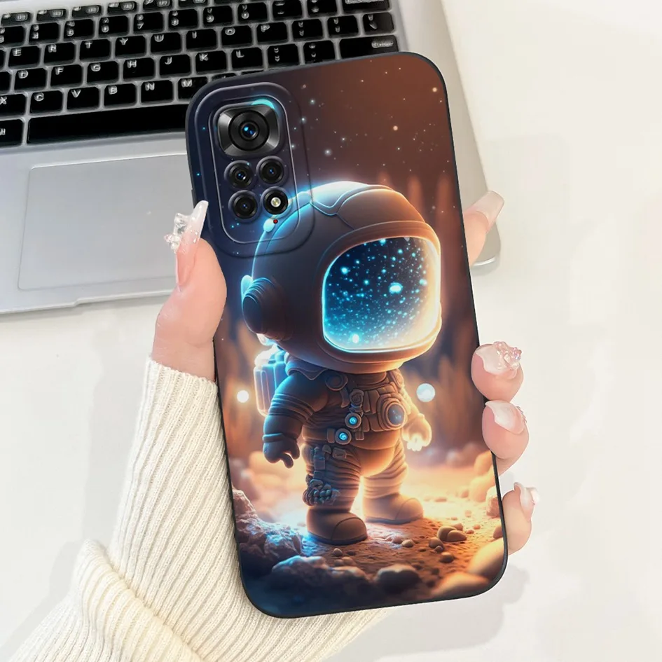 For Redmi Note 11 Case Note 11s 4G Soft Silicone TPU Cute Cover For Xiaomi Redmi Note 11 Pro 5G Phone Case on Redmi Note11s Capa
