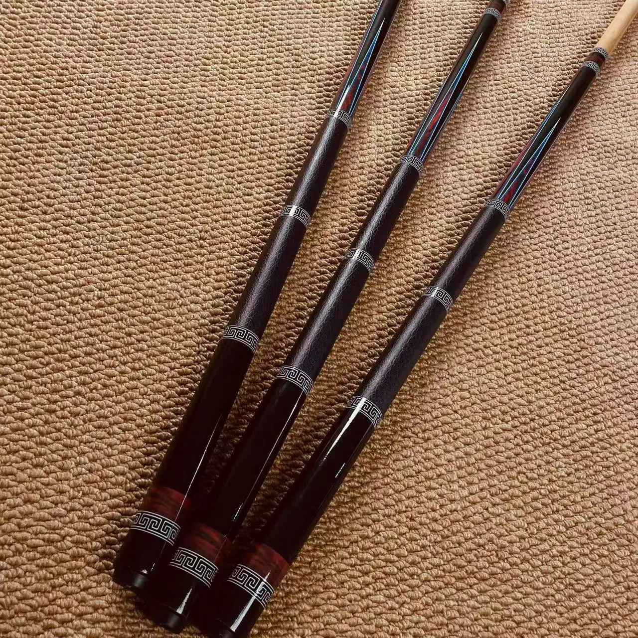 The 13MM Pool Cue Is Crafted From Grade A Maple Wood Featuring A 4H Abrasion-Resistant Anti-Scratch Piano Lacquer Finish