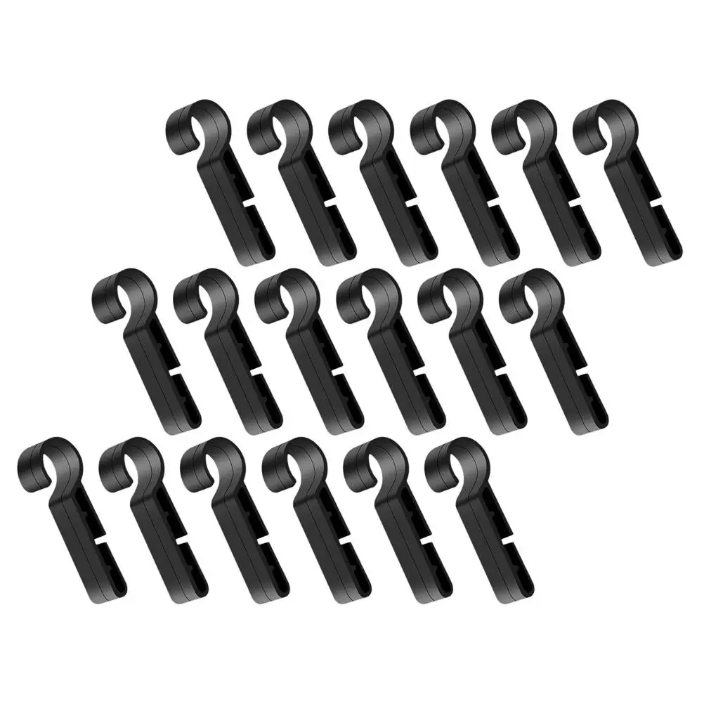 

50Pcs Headlamp Hook for Heavy Duty Clip Supports Most Headlamps Construction Safety Gear Accessory Headlight Clip