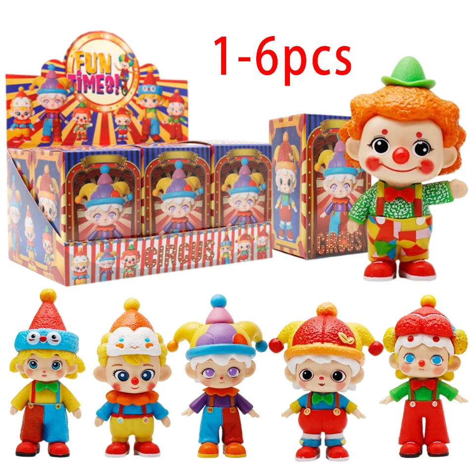Baby Q Products - 1-6 stuks circusclownpop, verrassingsdoos, Q-versie decoraties,