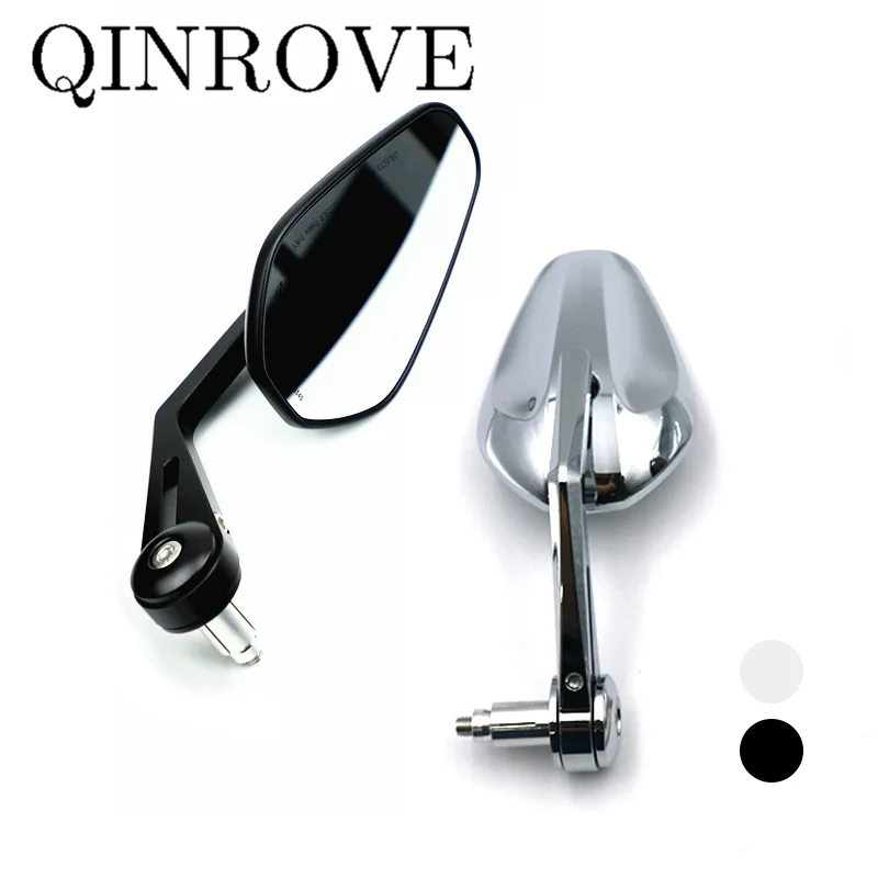 

Universal Motorcycle Handlebar End Mirror 17-22 mm E-mark Aluminum Alloy Rear Mirrors For Benelli TRK 251 VOGE Ducati Honda