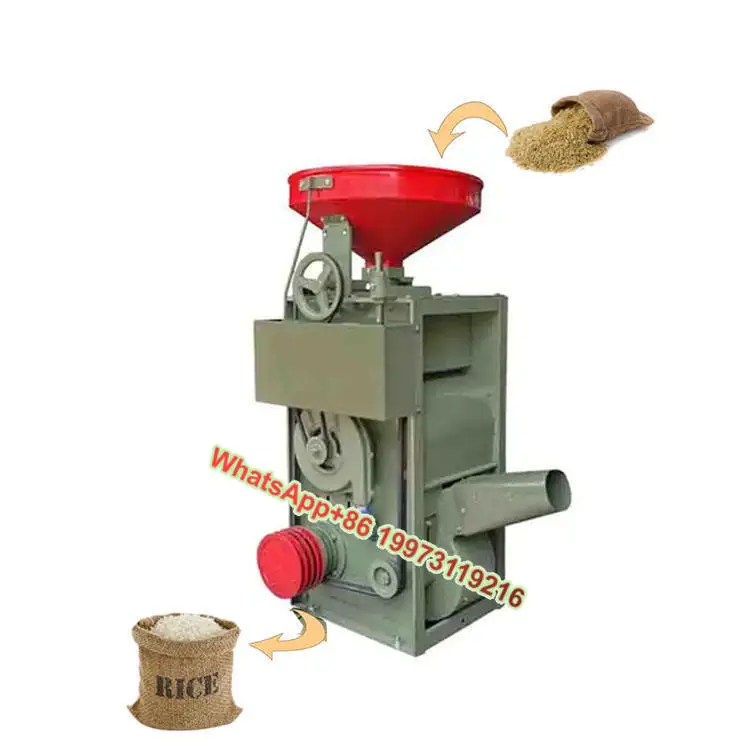 

Automatic Electric 600-900kg/h Brown Rice Husker Hulling Equipment Sheller Mini Rice Mill Milling Machine
