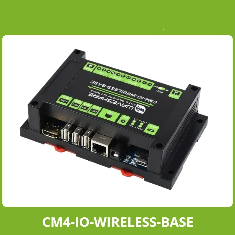 Waveshare Industrial IoT Wireless Expansion Module Designed for Raspberry Pi Compute Module 4, Suitable For Getaway