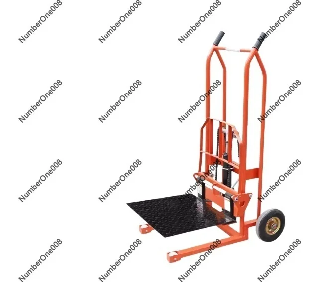 Manual Small Forklift Household Stacker Hydraulic Transporter Warehouse Lift Truck Hand Pallet Truck Lifting Equipment