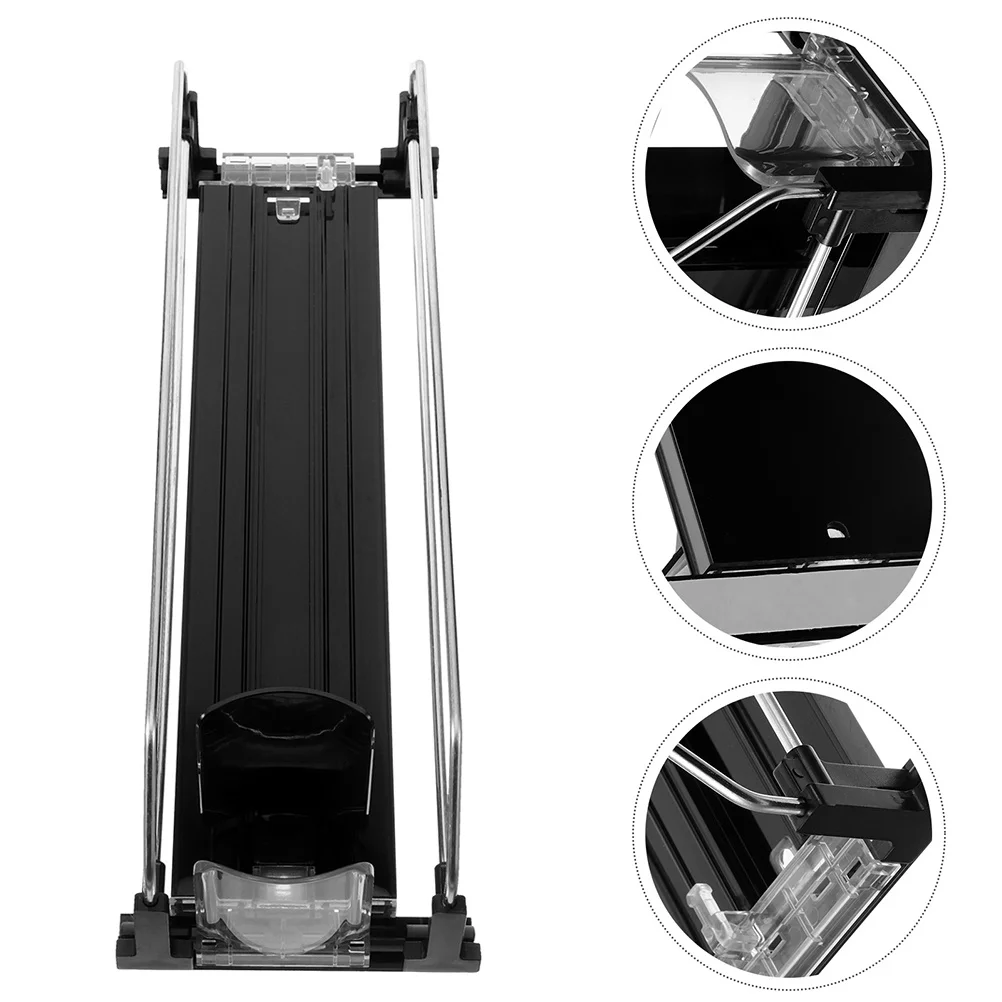 

2Pcs Drinks Organizer for Refrigerator Automatic Pusher Can Dispenser Fridge Soda Storage Space Saving Smooth Reliable Use