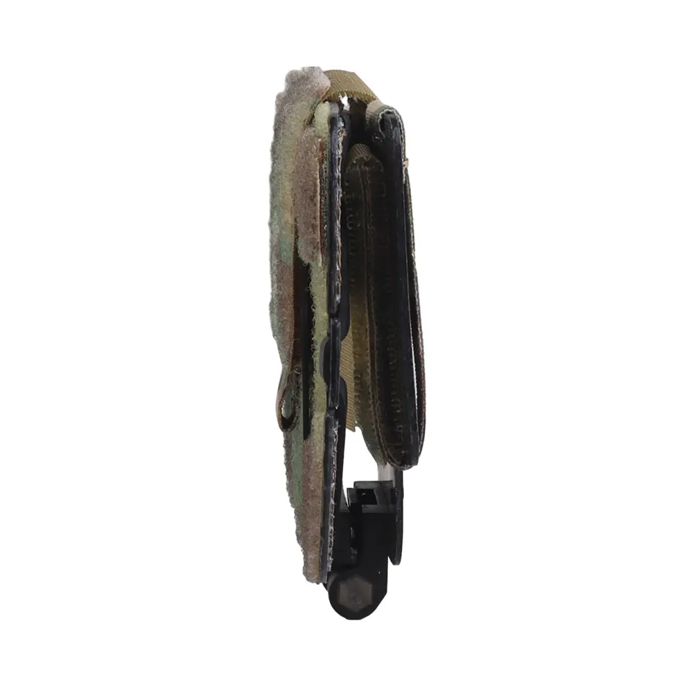 Lightweight Foldable Phone Pouch smart device navigation panel MOLLE mount hunting tactical vest chest panel mobile phone holder