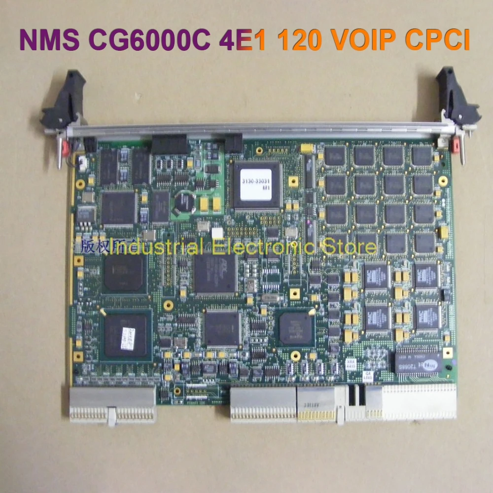 NMS CG6000C 4E1 120 VOIP CPCI Industrial Control Language Card