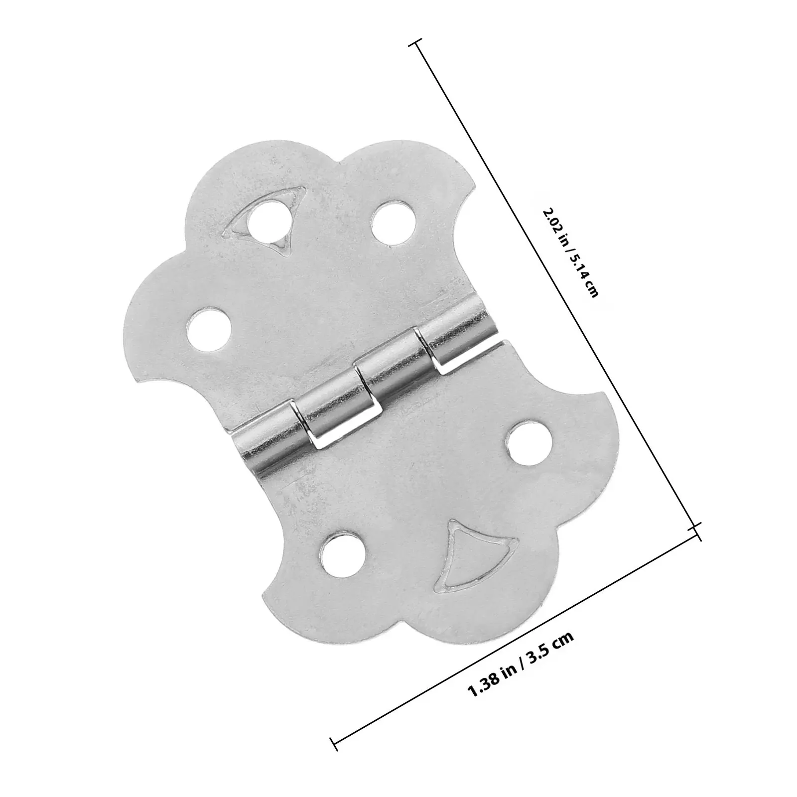 1Set 3 String Cigar Box Guitar Tailpiece Premium Metal Construction Hinge Style with Mounting Screws for Easy Installation