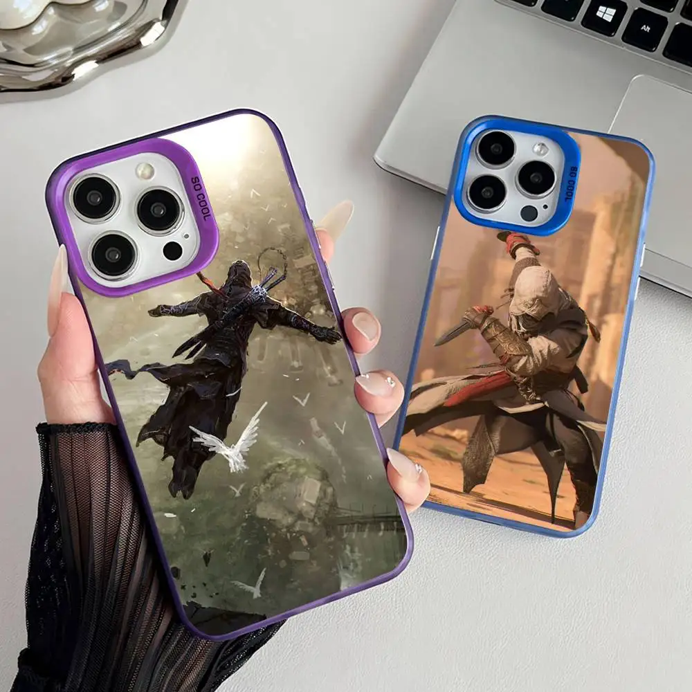 حافظة لهاتف آيفون 11 12 13 14 15 16Pro Max Plus Protect Plating غطاء هاتف #2