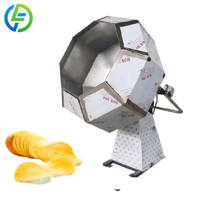 Customized Octagonal Food Mixer With Adjustable Speed Variable Frequency Rotation Speed For Different Food Mixing Requirements