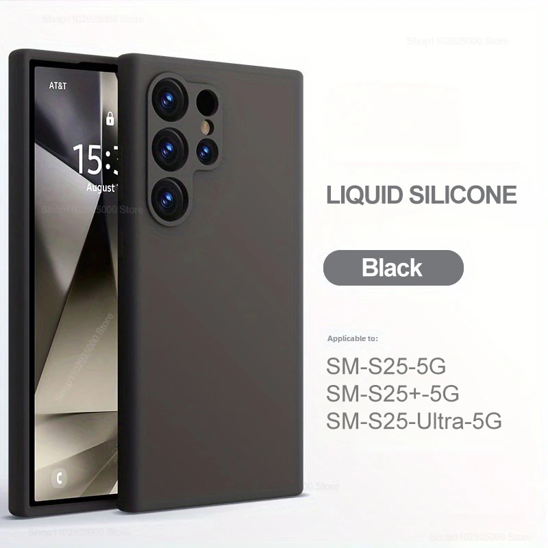 Hülle für Samsung S26 Ultra Flüssigsilikonhülle für Samsung Galaxy S26 S25 S24 Ultra Plus Weiche Schutzhülle für Samsung S23 Ultra Hüllen – Detail 5