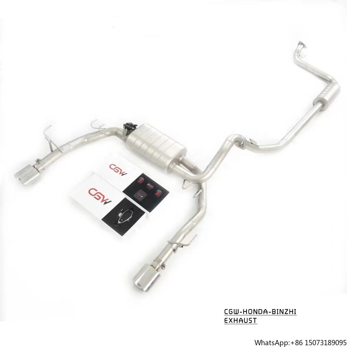 

Выхлопная система из нержавеющей стали SUS304 для Vezel 1.5T 2019- по заводским ценам