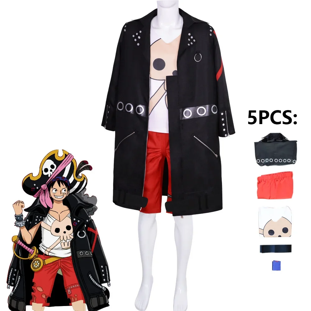 

Anime Role Play Man Cosplay Monkey·D·Luffy Costume