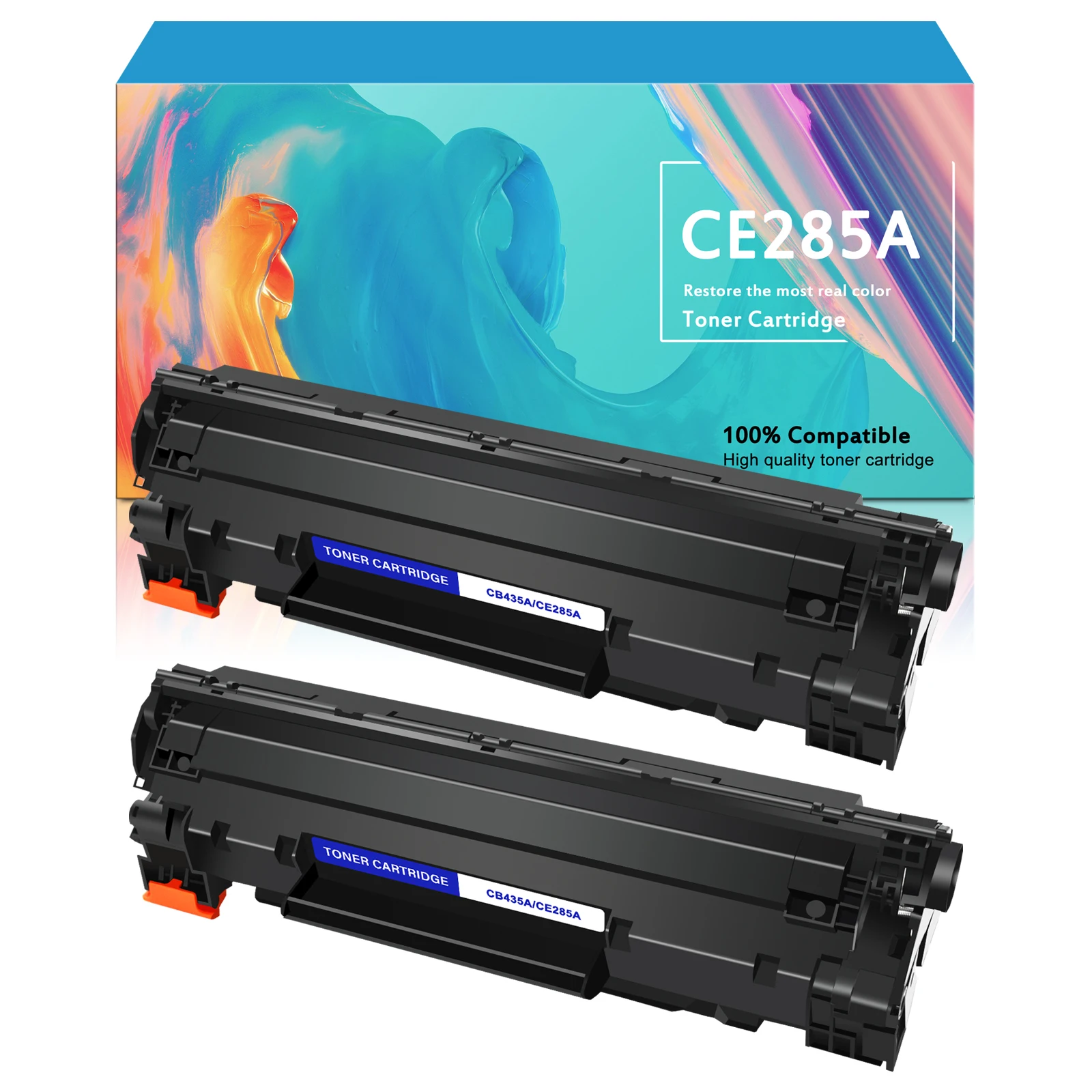 GreencycleToner Cartridge Replacement for HP 85A CE285A Universal Version for Laserjet P1005 P1006 P1102 P1102w Printer