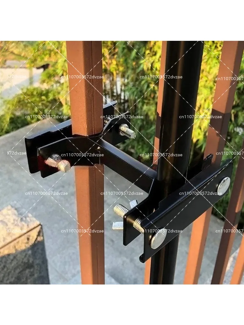 Garden Outdoor Garden Umbrella Fixed Clip Balcony Sun Umbrella Clip Umbrella Rod Fixed Frame 3 Piece Set