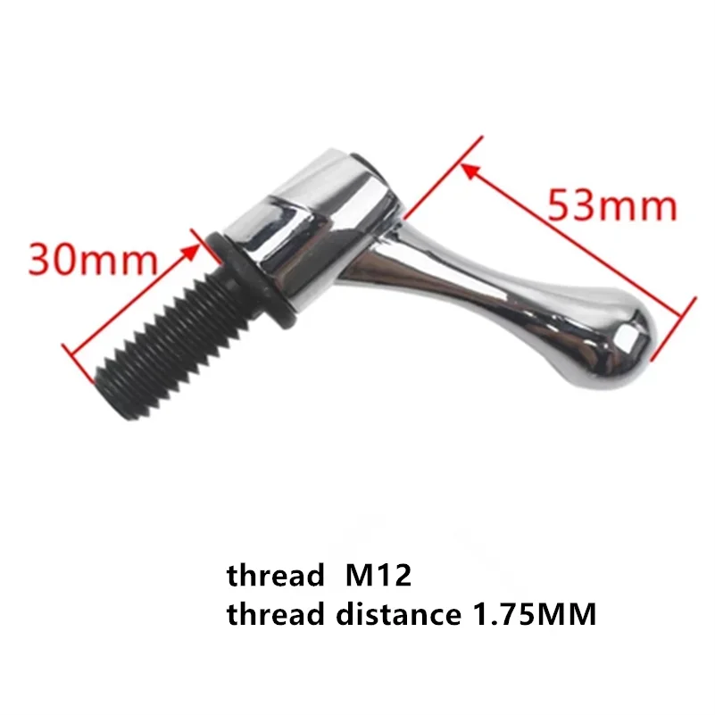 Milling Machine Locking Handle Fastening Screw Handlebar M8 M10 M12