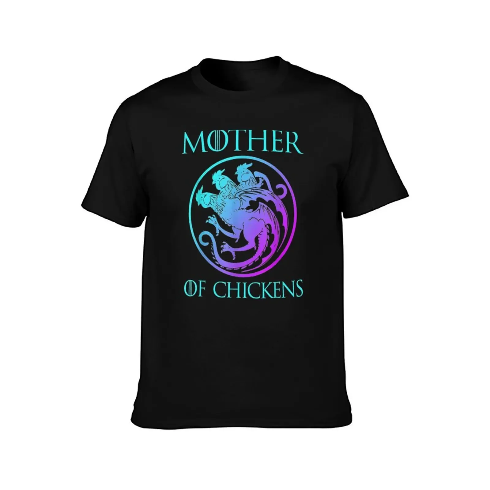 Mother Of Chickens Mothers Day Gift Chicken Mom Turkey T-Shirt blue archive plus size tops summer 2025 shirts graphic tee men