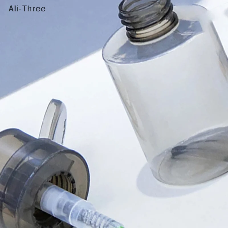 1개 빈 펌프 디스펜서 액체 UV 젤 폴리쉬 네일 아트 폴리쉬 클린 병 폴리쉬 클렌저 리무버 병