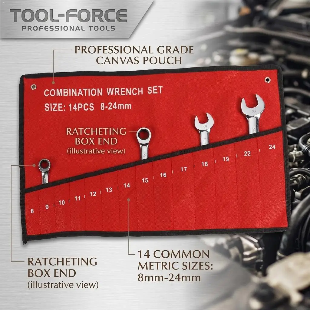 Portable Wrench Storage Bag Repair Tools Storage Bundle Bundle Bag Canvas Roll Up Package Spanner Holder Wrench Organizer Pouch